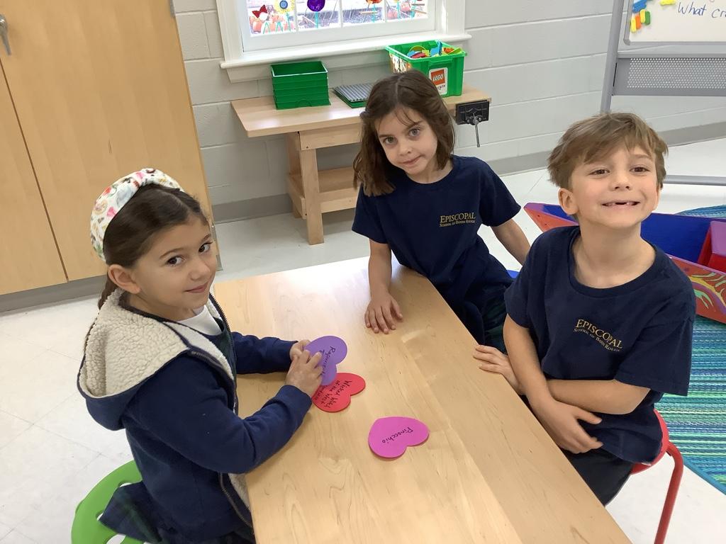 1st grade students studying fairy tale unit